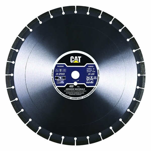 Caterpillar 400 Pro Laser Welded Narrow Gullet Asphalt Diamond Blade 18-In - 450mm DA32036U